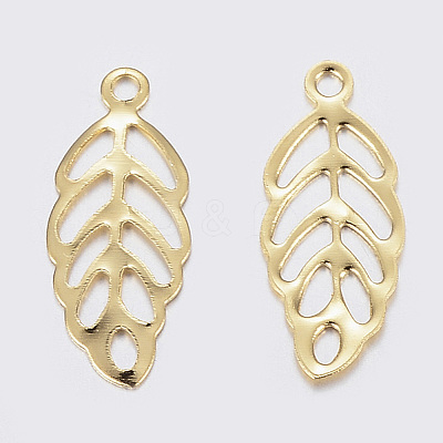 304 Stainless Steel Charms STAS-F160-33G-1