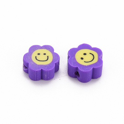Handmade Polymer Clay Beads X-CLAY-N011-011A-1