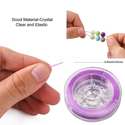 Strong Stretchy Beading Elastic Thread EW-N002-08-1