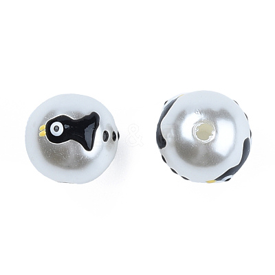 ABS Plastic Imitation Pearl Beads KY-N015-146-1