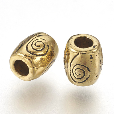 Tibetan Style Alloy Beads X-GLF10719Y-NF-1