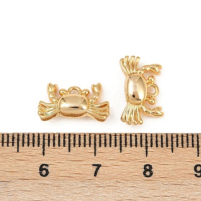 Ocean Theme Brass Charms KK-F902-07L-G-1