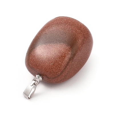 Synthetic Goldstone Pendants G-k302-B10-1