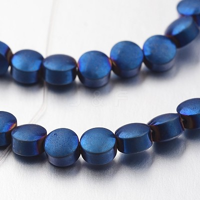 Electroplate Non-magnetic Synthetic Hematite Bead Strands G-F300-33B-F05-1