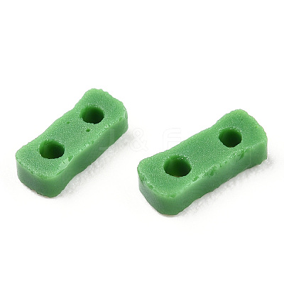2-Hole Baking Paint Glass Seed Beads SEED-S023-17A-01-1