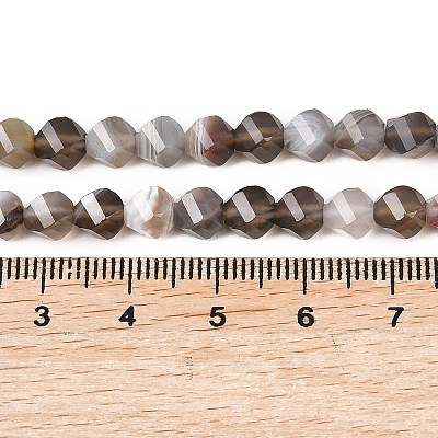 Natural Botswana Agate Beads Strands G-P611-C08-01-1