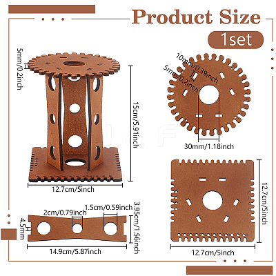 1 Set Wood Knitting Machine Tool TOOL-FG0001-32-1