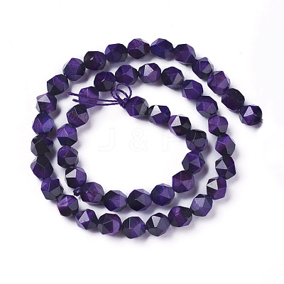 Natural Tiger Eye Beads Strands G-I217-A-01C-1