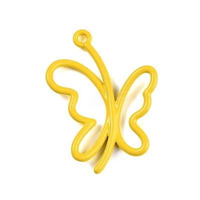 Baking Paint Alloy Pendants FIND-G080-01F-1