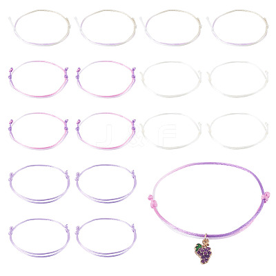32Pcs 4 Colors Nylon Thread Bracelets Making BJEW-TAC0072-1