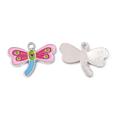 Alloy Enamel Pendants LS-EA215Y-1