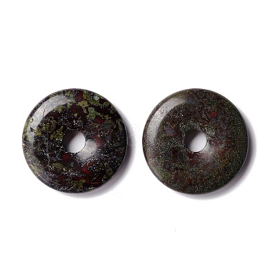 Natural Dragon Blood Pendants G-K319-02A-01-1