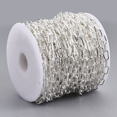 Unwelded Iron Paperclip Chains CH-S125-02E-S-1