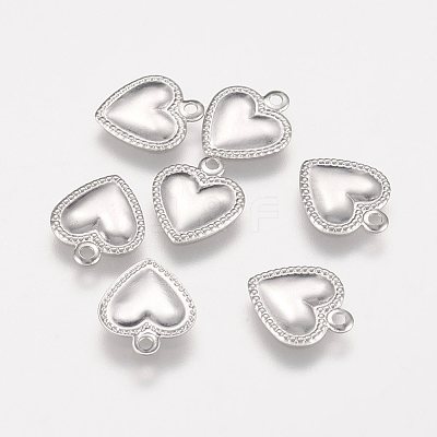 Tarnish Resistant 304 Stainless Steel Charms STAS-P153-01P-1