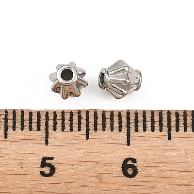 304 Stainless Steel Beads STAS-D394-02M-P-1