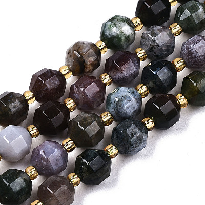 Natural Indian Agate Beads Strands G-T131-77A-1
