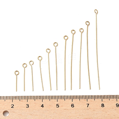 304 Stainless Steel Eye Pins STAS-K293-12G-1