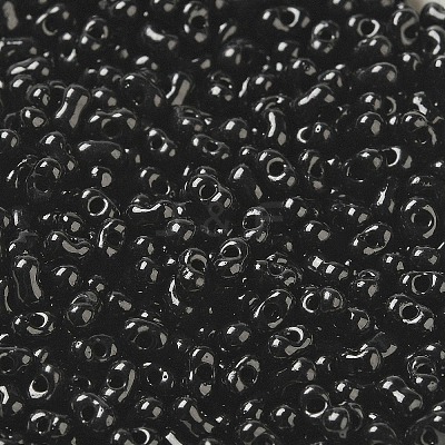 Opaque Glass Seed Beads SEED-K009-06B-01-1
