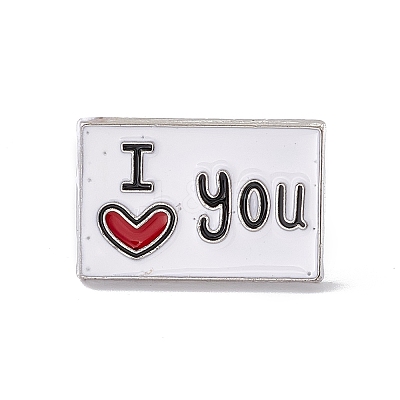 Valentine's Day Theme Enamel Pin JEWB-E018-01P-03-1