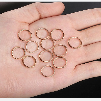 316L Surgical Stainless Steel Hoop Cartilage Earrings WGB51CA-04-1