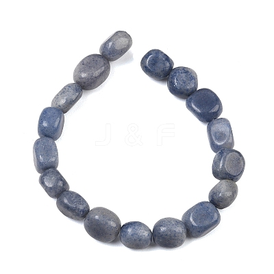 Natural Blue Aventurine Beads Strands GG-CBA787B-A17-1