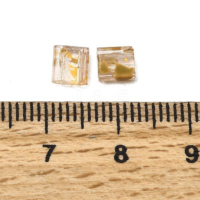 2-Hole Transparent Glass Seed Beads SEED-S023-30C-34-1