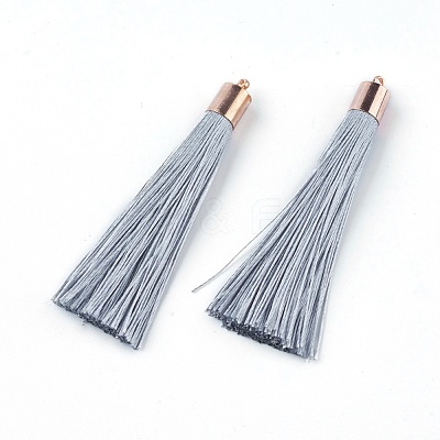 Polyester Tassel Big Pendant Decorations X-FIND-E018-D34-1