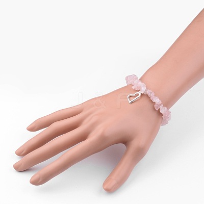 Alloy Charm Bracelets X-BJEW-JB02481-01-1