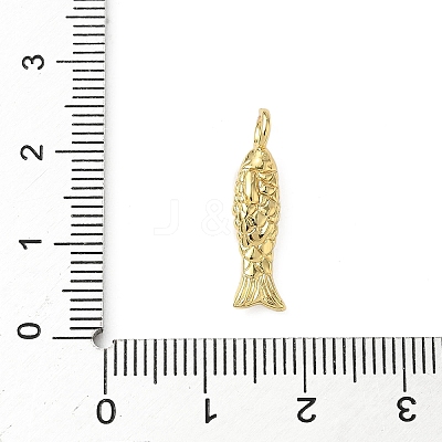 Brass Micro Pave Cubic Zirconia Pendants KK-I371-40G-02-1