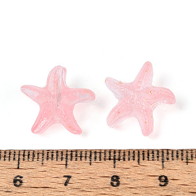 Frosted Glass Beads FGLA-T005-01I-1