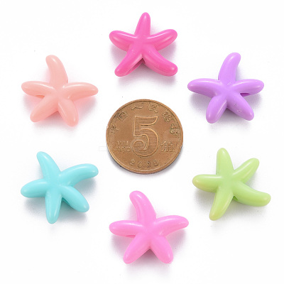 Opaque Acrylic Beads MACR-S373-22A-1