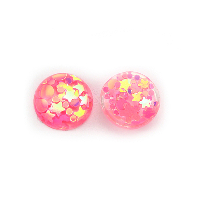 Transparent Resin Cabochons DIY-WH0321-29E-1