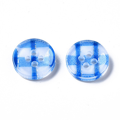 Resin Buttons BUTT-N017-01D-1
