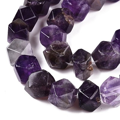 Natural Amethyst Beads Strands G-T138-44-1