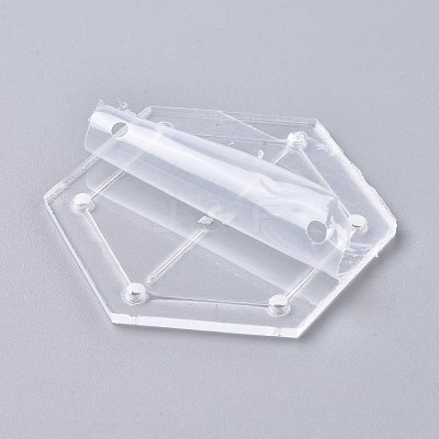 Acrylic Transparent Pressure Plate DIY-WH0158-46B-1