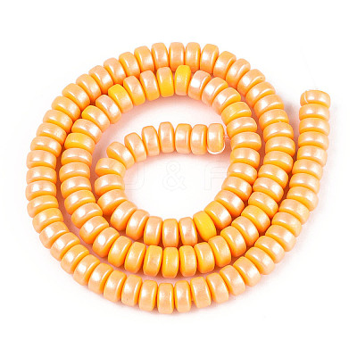 Handmade Polymer Clay Beads Strands CLAY-N013-24A-01-1