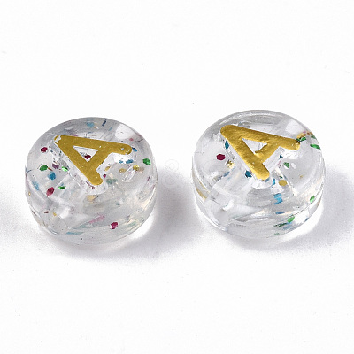 Transparent Acrylic Beads TACR-N010-001-1