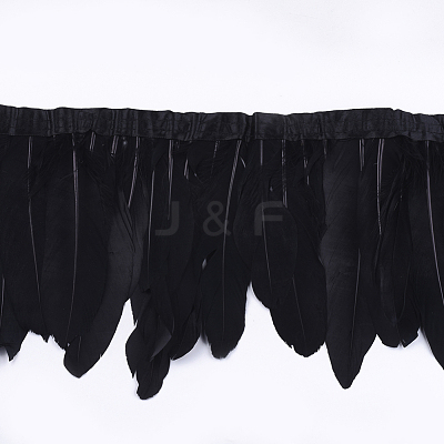 Goose Feather Fringe Trimming FIND-T037-05A-1