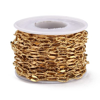 PVD Vacuum Plating 304 Stainless Steel Cable Chains CHS-D033-05G-02-1