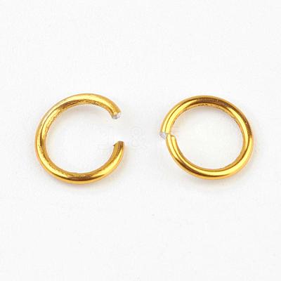 Anodized Aluminum Open Jump Rings ALUM-R005-1.0x10mm-1