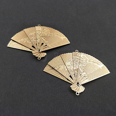 Brass Connector Charms LS-MIMO-PW0003-105-1