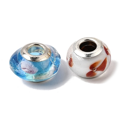 Handmade Lampwork European Beads LA-CBA3AB5-01-1