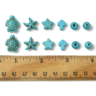 Synthetic Turquoise Beads Set G-FS0005-82-1