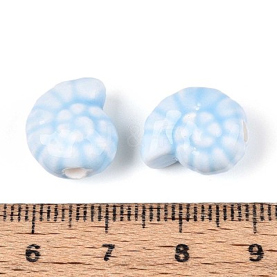 Handmade Porcelain Ceramic Beads PORC-T133-25G-1
