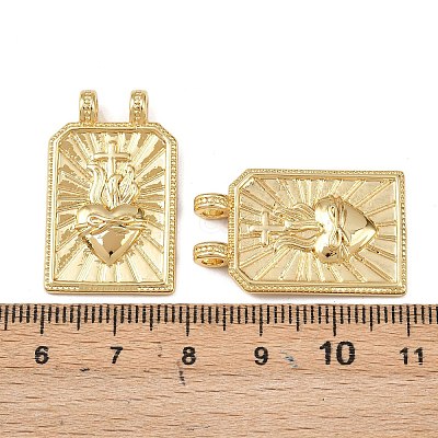 Brass Pendants KK-L255-22G-03-1