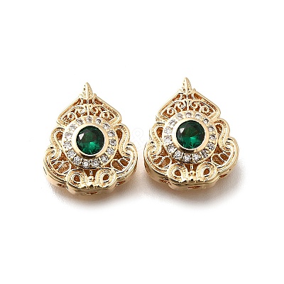 Brass Glass Beads KK-M318-40G-02-1