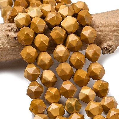 Natural Mookaite Beads Strands G-Z119-A07-03B-1