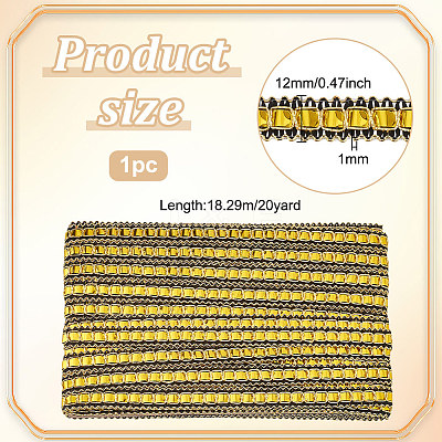 Polyester Ribbons SRIB-WH0011-140-1