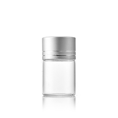 Clear Glass Bottles Bead Containers CON-WH0085-77B-01-1
