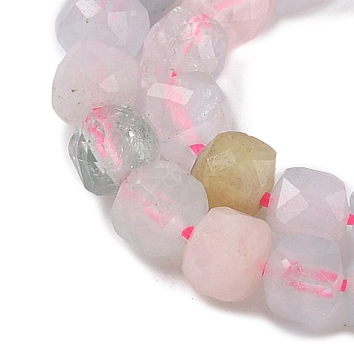 Natural Morganite Beads Strands G-F619-43-01-1